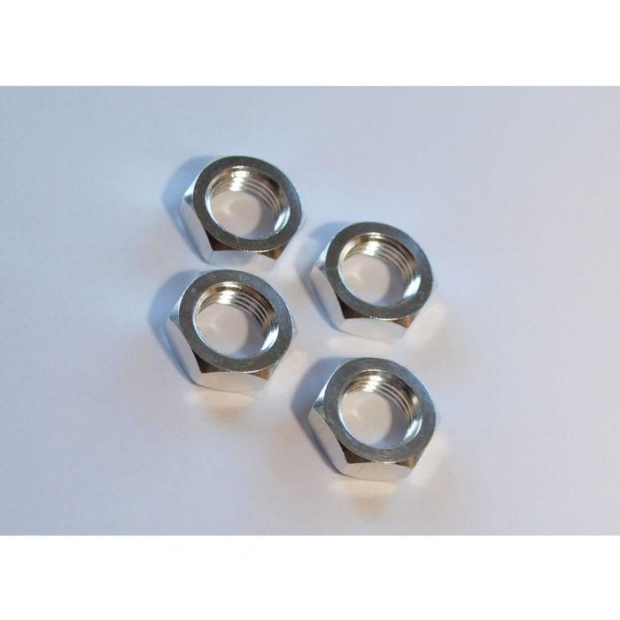 Hex Wheel Nut silver CY-2 Chassis (4)
